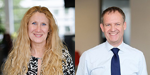 Gayle Gander and Nick Chapallaz