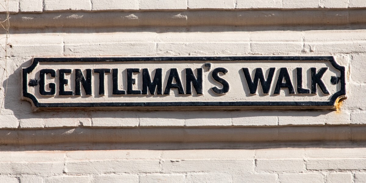 Gentleman's Walk in the city of Norwich