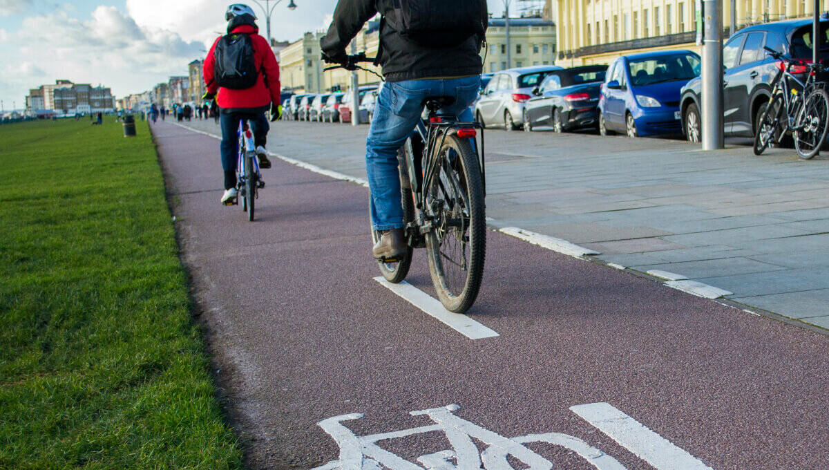 Bike lane 1200x280