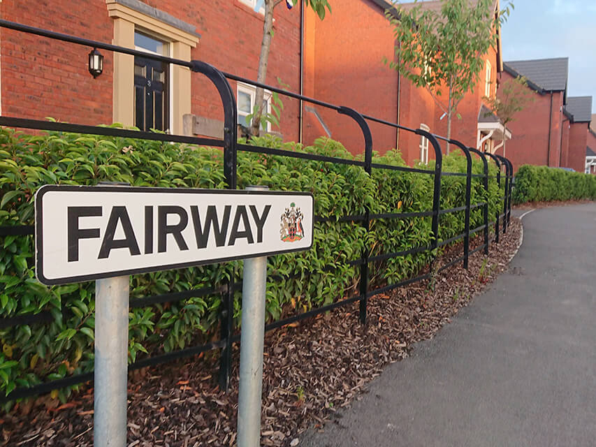 Street naming and numbering Fairway 640 x 853