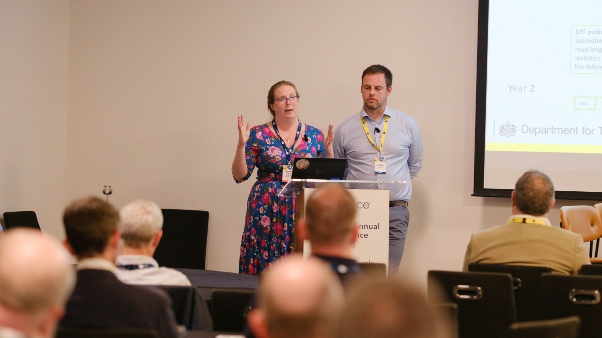 Richard Groombridge and Dr Elizabeth Wloch