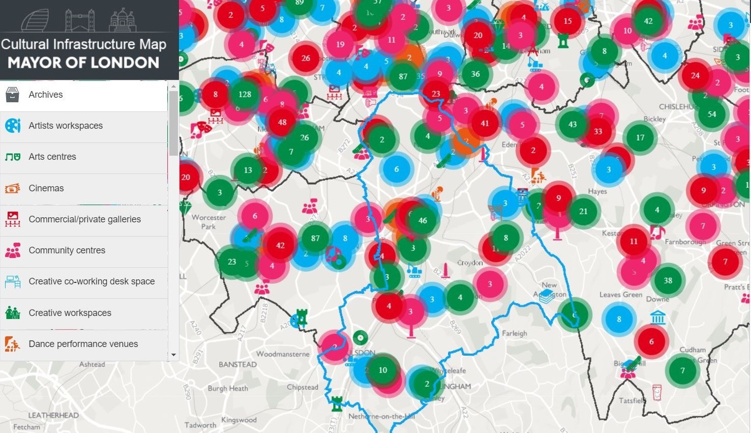 Pinpointing London’s Cultural Plan  GeoPlace LLP