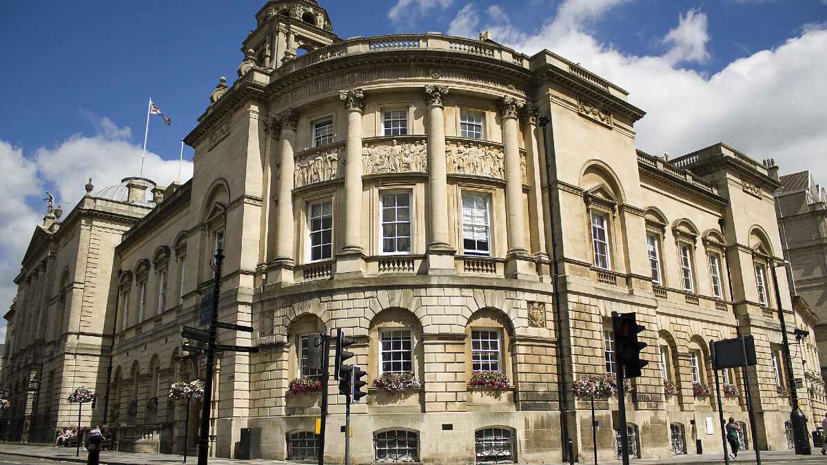 Guildhall in the City of Bath