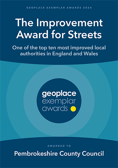 Improvement Award for Streets