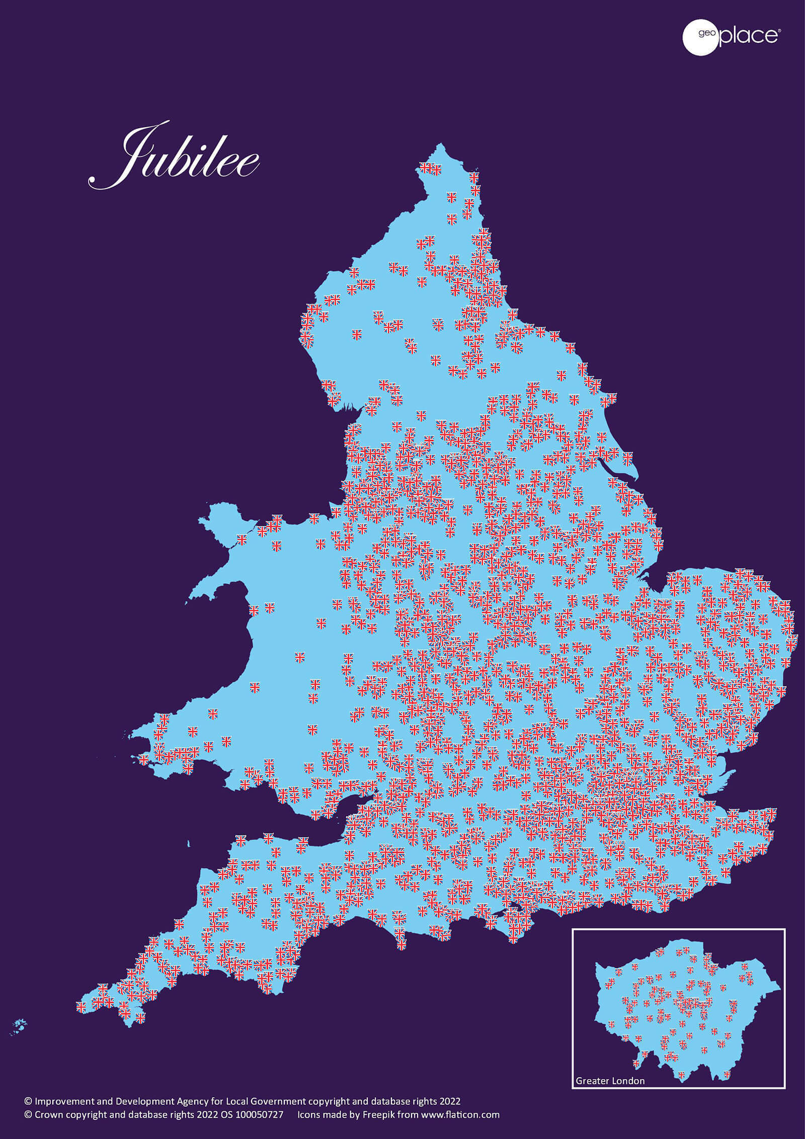 The Jubilee map