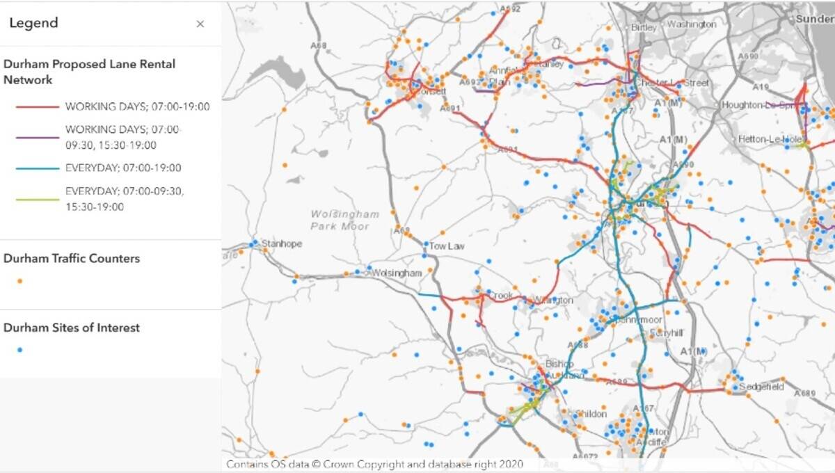 Lane rental Durham w Legend 1200x680